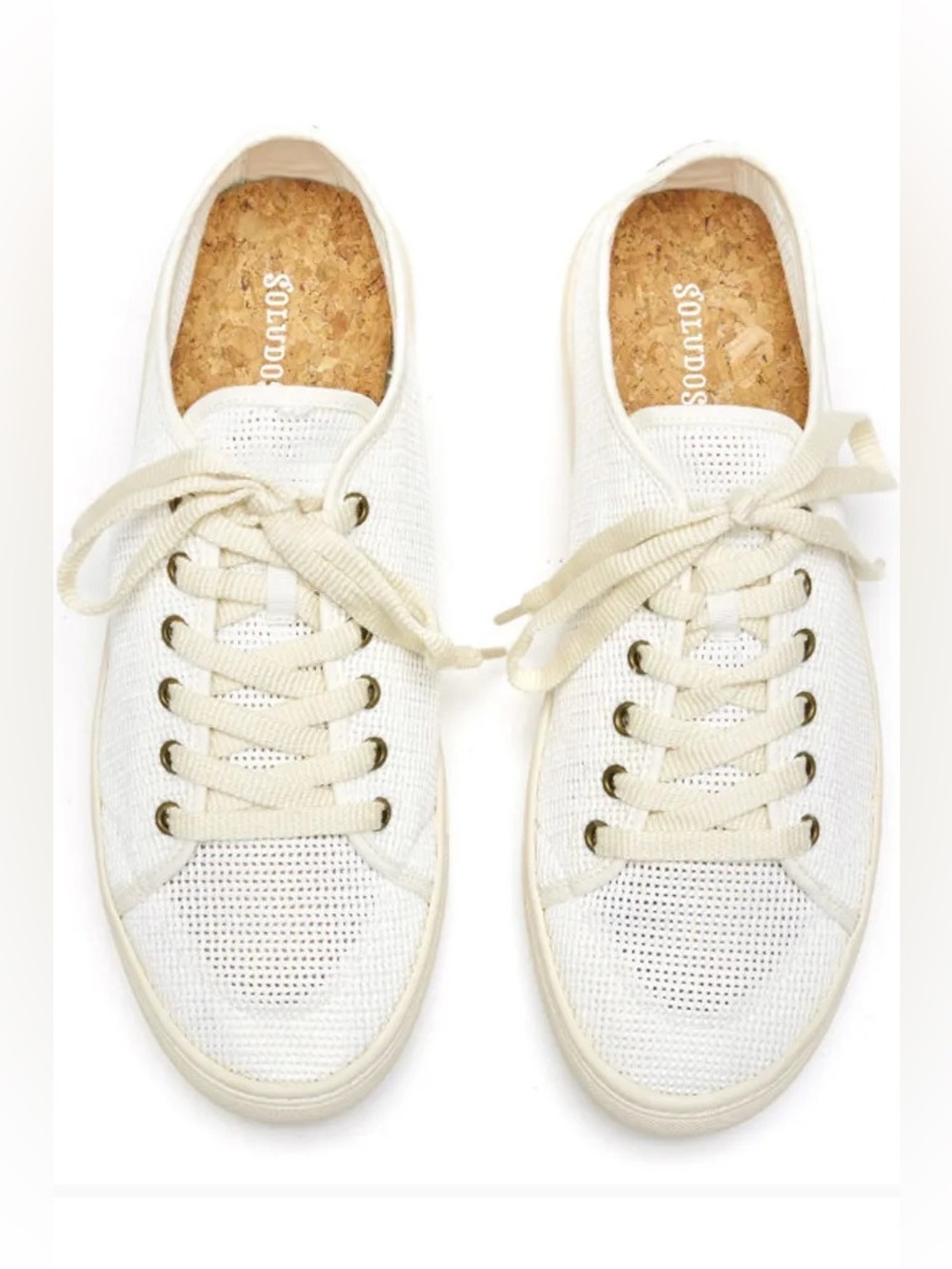Men’s Soludos Mesh Sneakers in White Size 10 Retails: $149